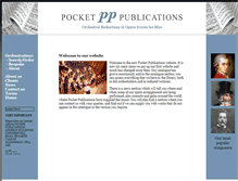 Tablet Screenshot of pocket-publications.com